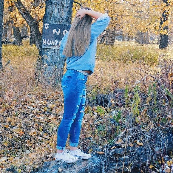 American Eagle Distressed High-Rise Jegging - Picture 9 of 9